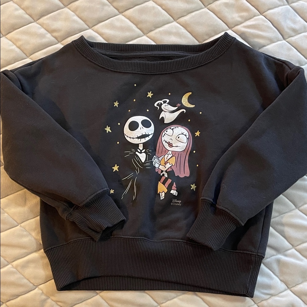 Abercrombie Sweatshirt with Jack and Sally Design